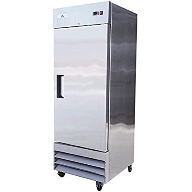 Cooler Depot Commercial Freezer 1Door Solid Upright Reach in Stainless Steel NSF 29" Width